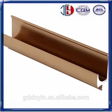 u shape aluminum extrusion profiles