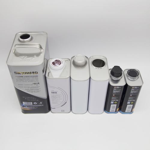 ورق فلزی چهار لیتری با درب فلزی