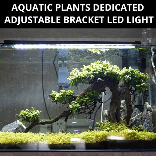 Aquarium Hood Light Full spectrum Fish Tank Light with Extendable Brackets Manufactory