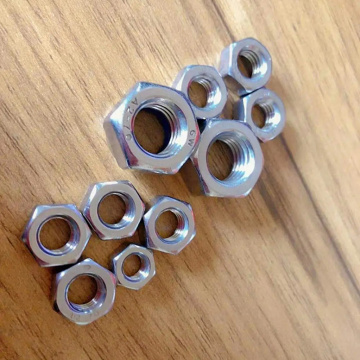 High quality stainless steel hex nylonnut a4 80