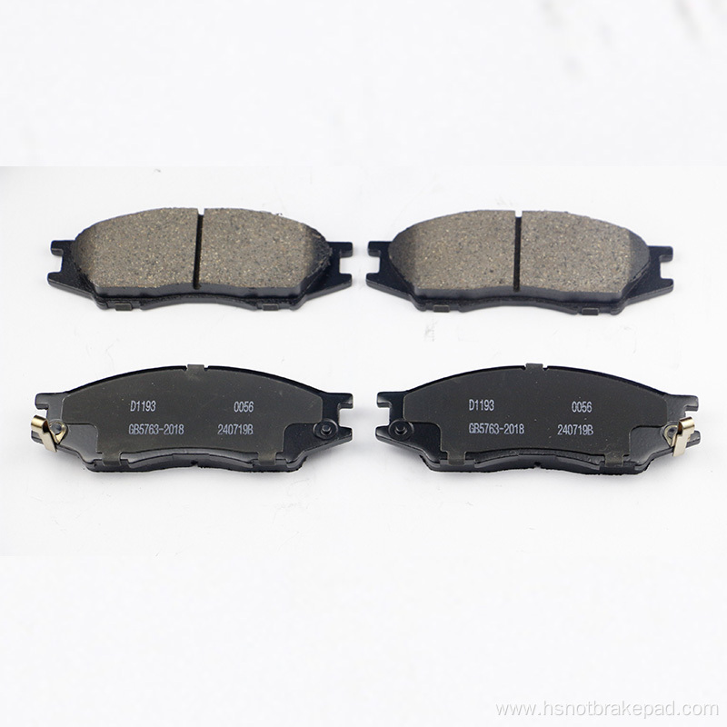 D1193Nissan Sunshine Front High QualityCeramic Brake Pads