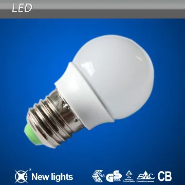 3W 230 lumen led bulb light