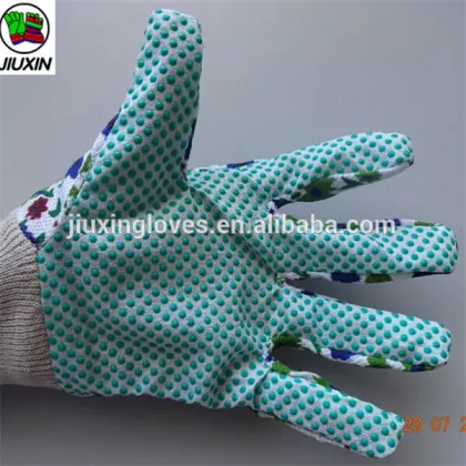 Drill cotton children garden gloves