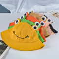 Women Frog Cotton Bucket Hat
