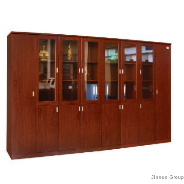 Wood grain steeliness cabinet