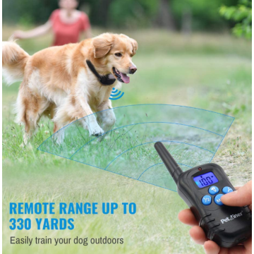 330 yd Remote Dog Shock Collar with Beep