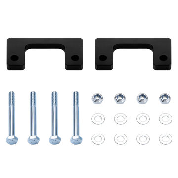 2 Inch Front Leveling Lift Kit for Chevy Silverado 2007-2021 GMC Sierra 1500 - BLACK