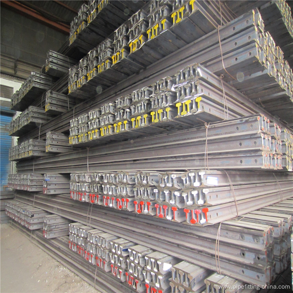 Steel railway p24 rail 55Q Q235 mine rail