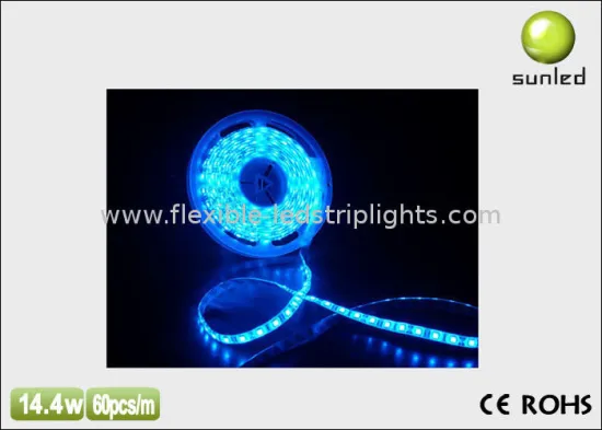 Blue Digital Smd Flexible Led Strip Lights High Brightness