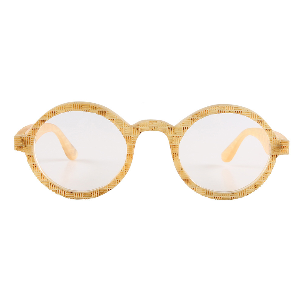 Laser Engraved Buffalo Horn Eyeglass Frames