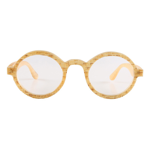 Laser Engraved Buffalo Horn Eyeglass Frames