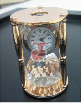 Mini Crystal Clock -Crystal Sandglass