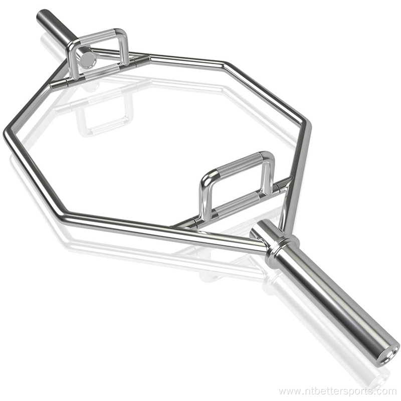 Hexagon Trap Bar with Folding Grips Powerlifting