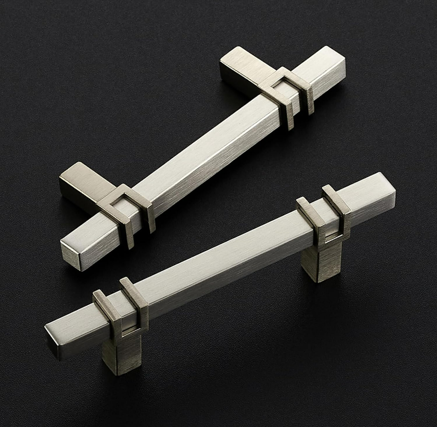 modern stainless steel drawer pulls