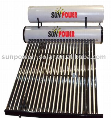 compact non pressure solar water heater*