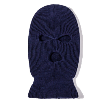 Custom Embroidered Logo 3-Hole Balaclava Ski Mask Beanie Hat