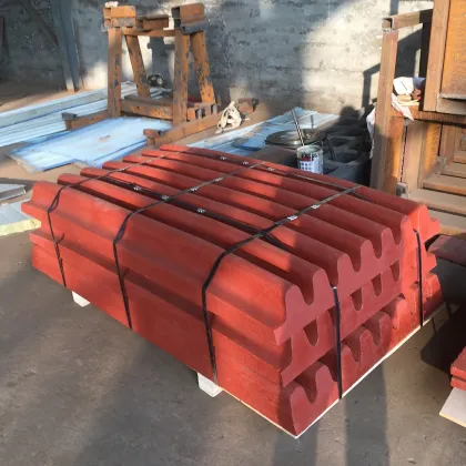 High Manganese Jaw Crusher Wear Parts: 18% Mn, 13% Mn Extec C10, C12 Jaw Dies