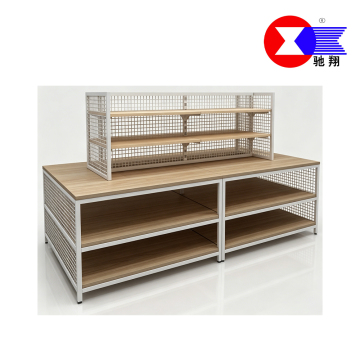 Mesh Frame Combination Island Display Table