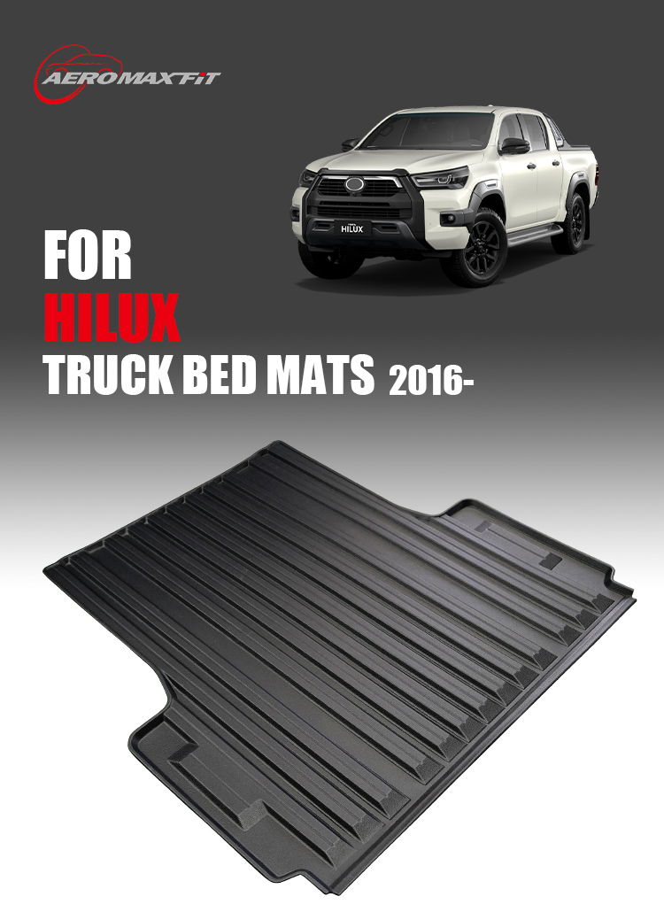 2016- Toyota Hilux truck bed mats_01