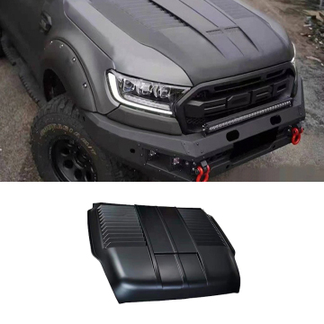 Durable ABS Engine Hood Cover for Ford Ranger 2012-2020