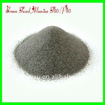 Brown fused alumina oxide abrasives