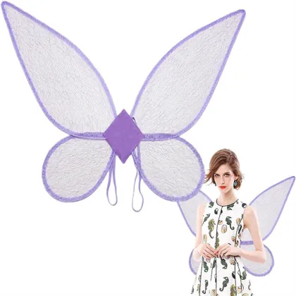 Butterfly Wings Dress Up Costume: Girls' Angel Wing Stage Prop Fairy Wings