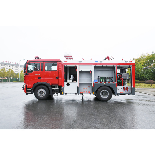 Howo 6x4 водяной пеной пожарной борьбы с танком грузовик