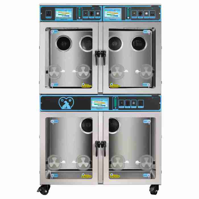 Sistema abrangente de monitoramento de UTI animal