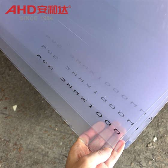 3mm transparent pvc sheet