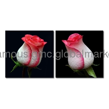 Impressionist Flower Image Square Size