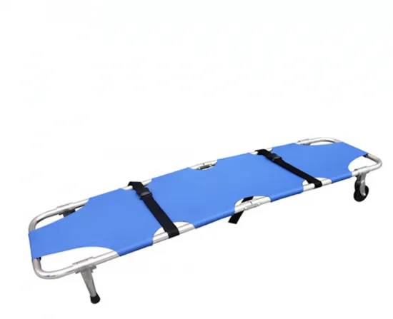 Folding stretcher for emergency used