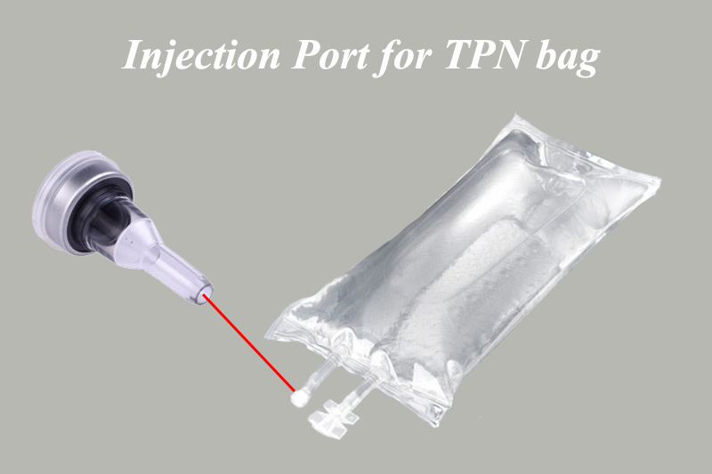 Injection Port for TPN bag3