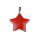 Red Jasper 30mm Star Pendant Pendant for DIY Making Jewelry