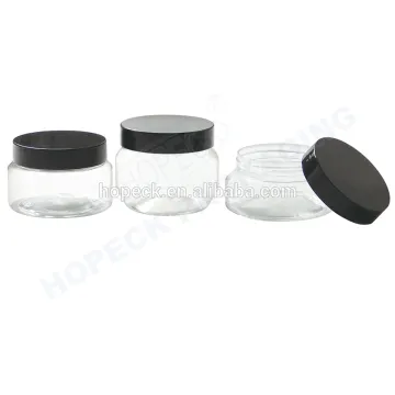 round shape PET jar customize printing