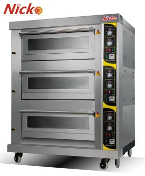 Bread Baking Oven Stainless Steel Deck Oven