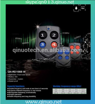 High quality Multi-frequency keychain transmitter QN-RD166B-W made in china