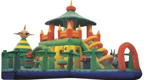 Giant Outdoor Commercial Kids Inflatable Bouncy Naughty Castle For Playground
