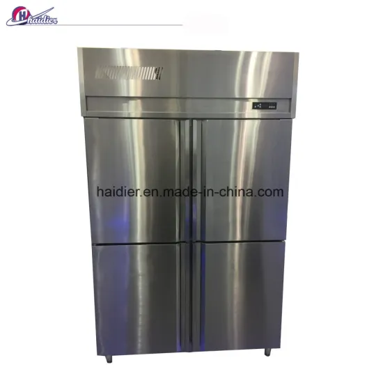 Stainless Steel 304 Air-Cooling Upright Commercial Freezer