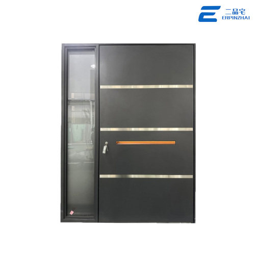 Diseños de puertas de aluminio fundido de vidrio de primera calidad