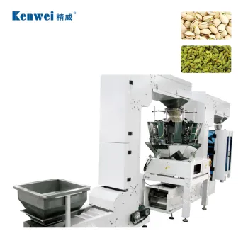 Double Feeding Vertical Packaging Machine with Food Weighing and Packing System for Short Plant Workshops