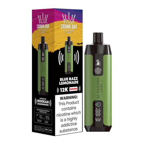 AlFakher Crown Bar 12000 Sound Puffs Vape Wholesale