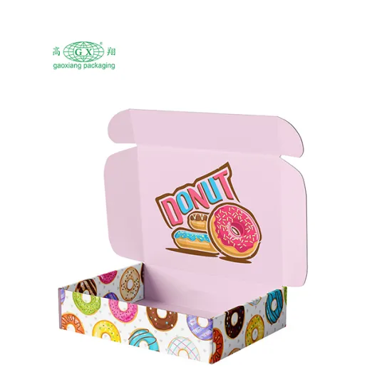 Personalized Wholesale Bakery Packaging: Custom Pink Cake, Donuts & Cookie Doughnut Boxes