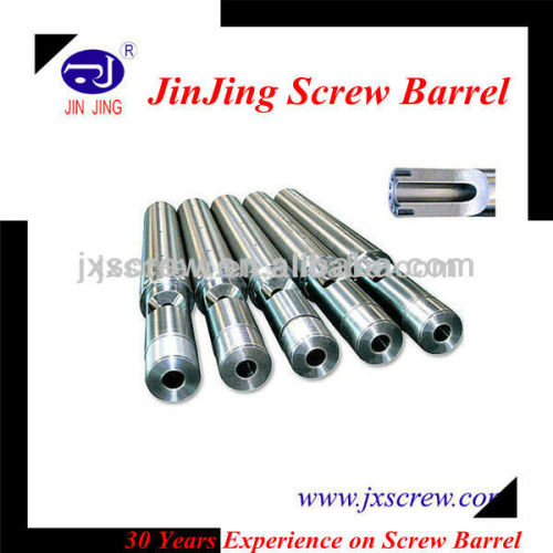 Skru suapan mesin extruder dan laras tong/getah extruder screw untuk mesin getah