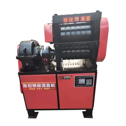 Scrap Bar and Rebar Straightening Machine: Construction Wire Straightening Equipment