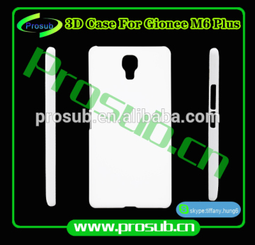 3d sublimation diy blank cell phone case cover skin for Prosub-Gionee M6 Plus