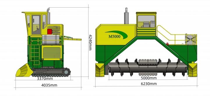 compost turner M5000