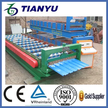 Wall cladding new profile glazed roof tile rolling machinery