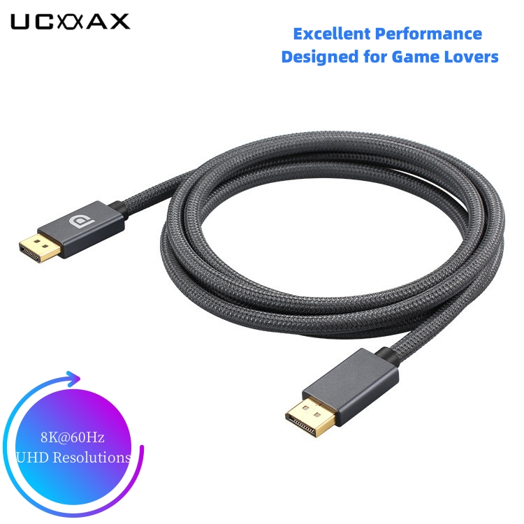 8K DisplayPort para DisplayPort Cable