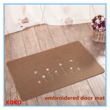 Anti-dust TPR backing outdoor mat