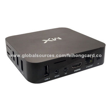 4.2 Google's Android TV Box with Dual-core CPU, 1/8GB